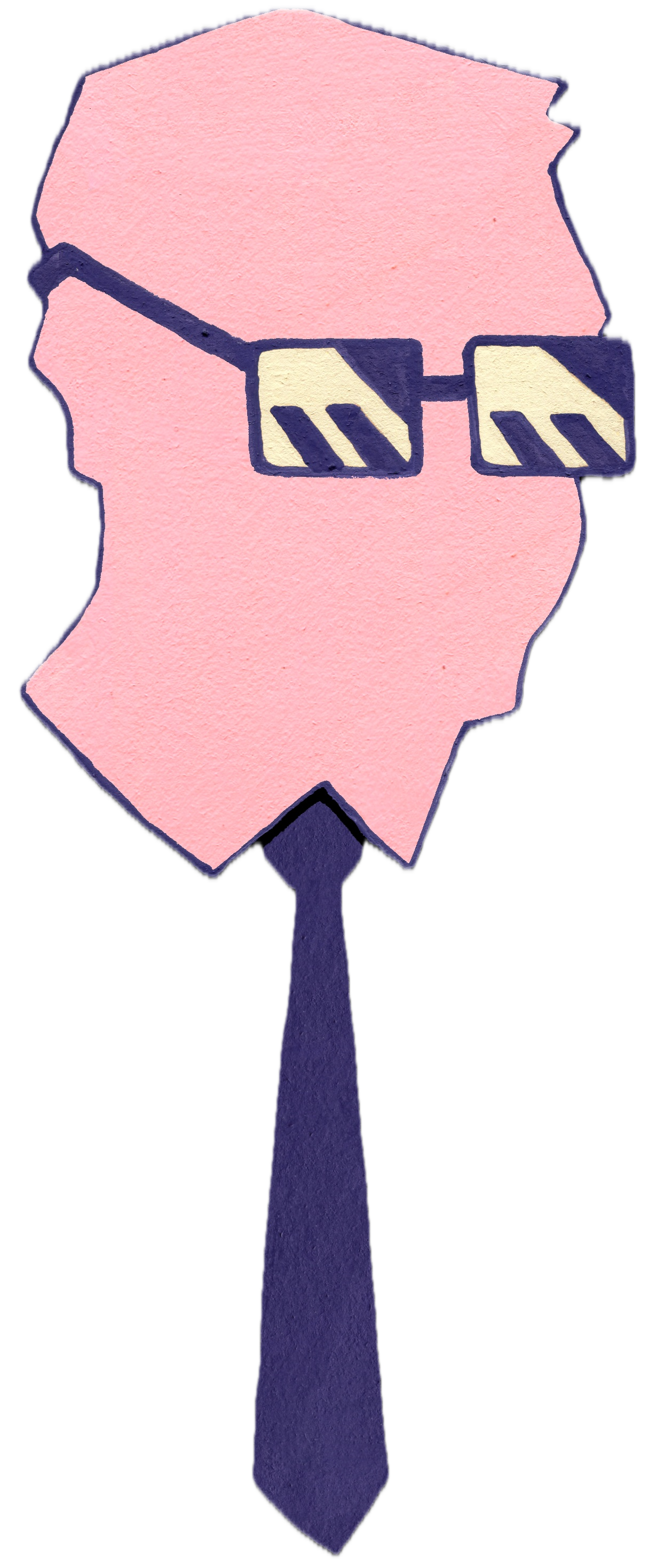 Sir Spencer pink illustrated portrait
